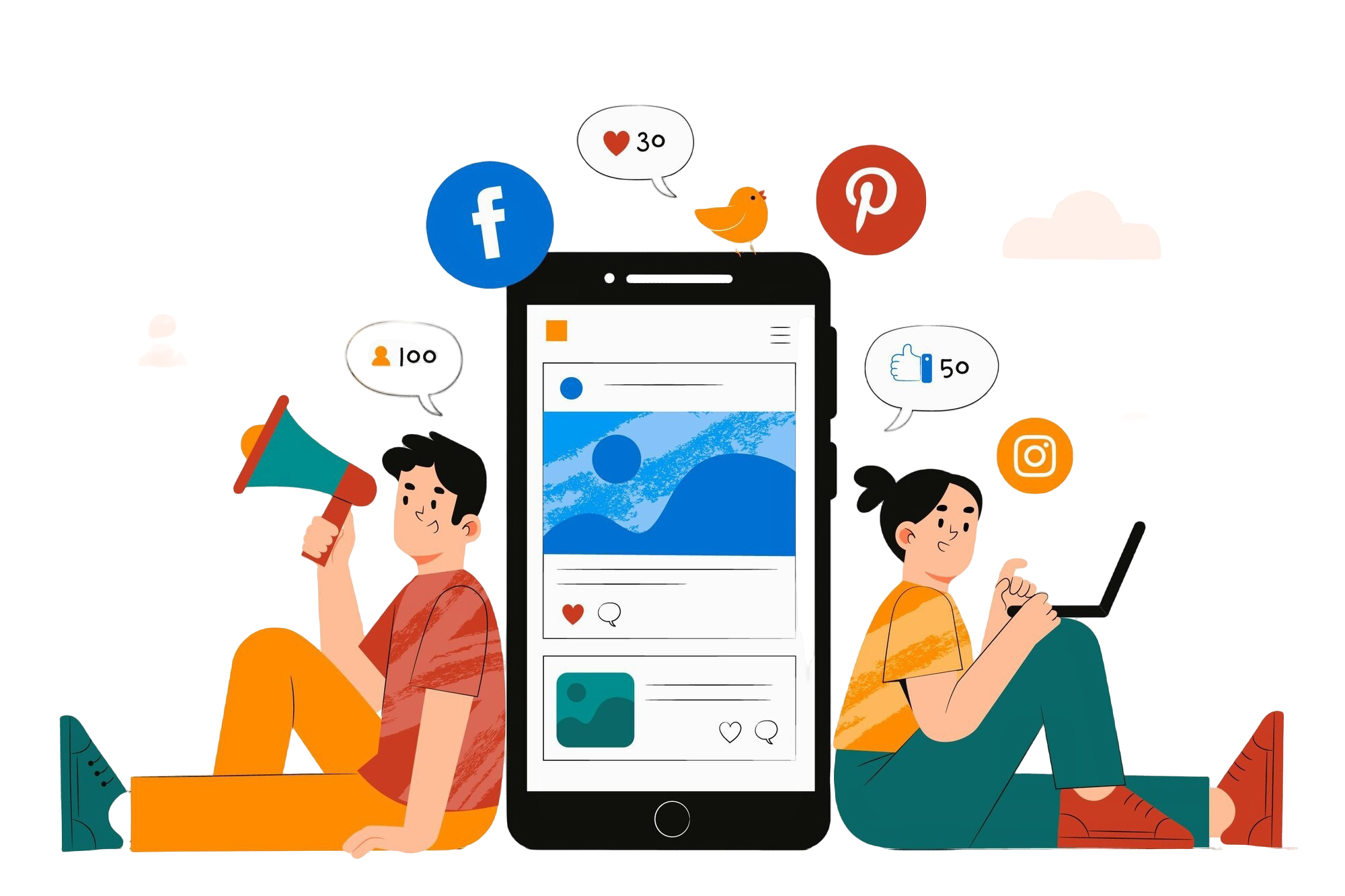 Digital Marketing Vector